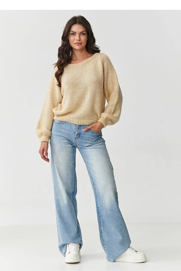 Jumper model 217390 Makadamia
