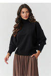 Turtleneck model 217395 Makadamia