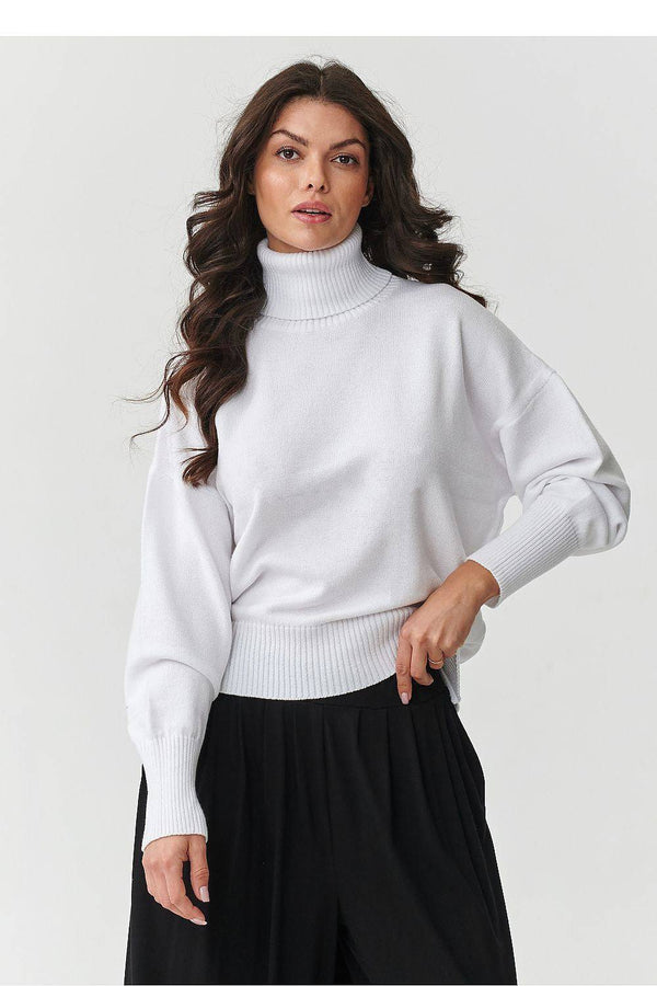 Turtleneck model 217399 Makadamia