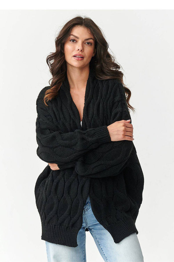 Cardigan model 217407 Makadamia