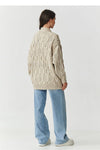 Cardigan model 217409 Makadamia