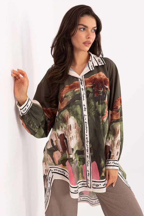 Long sleeve shirt model 218394 Rue Paris