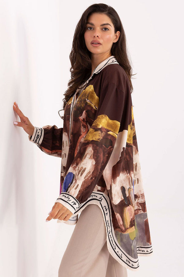 Long sleeve shirt model 218396 Rue Paris