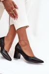 Block heel pumps model 218680 Step in style
