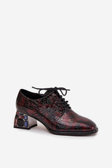 Heeled low shoes model 218695 Step in style