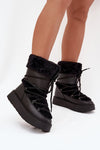 Women's Platform Snow Boots for Winter Comfort