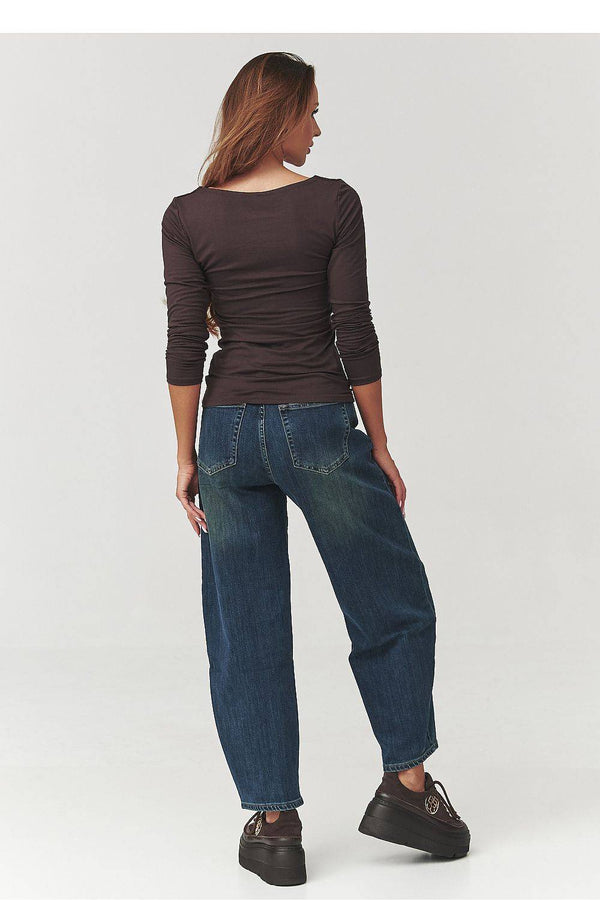 Blouse model 219725 Makadamia