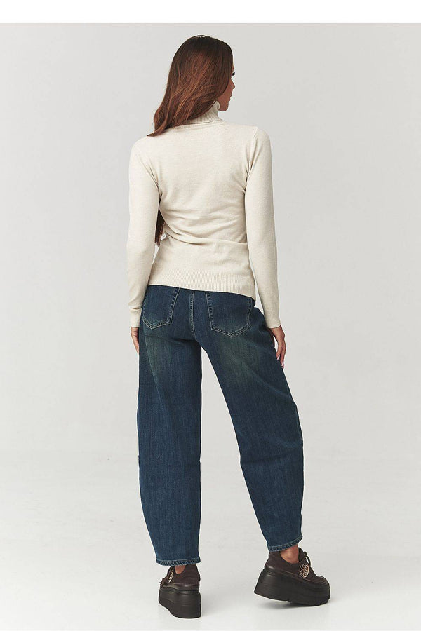 Turtleneck model 219739 Makadamia