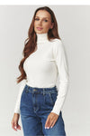 Turtleneck model 219741 Makadamia