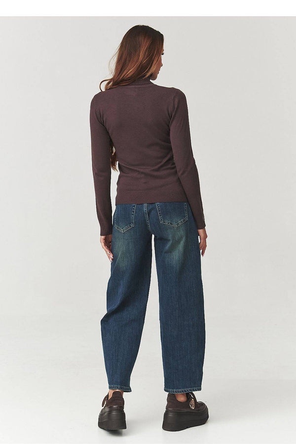 Turtleneck model 219742 Makadamia