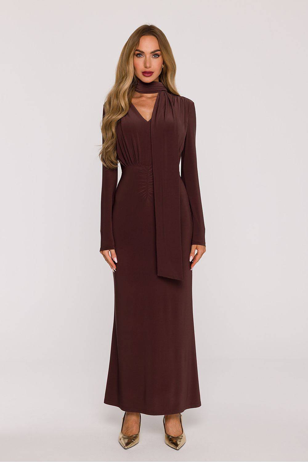 Long dress model 219989 Moe