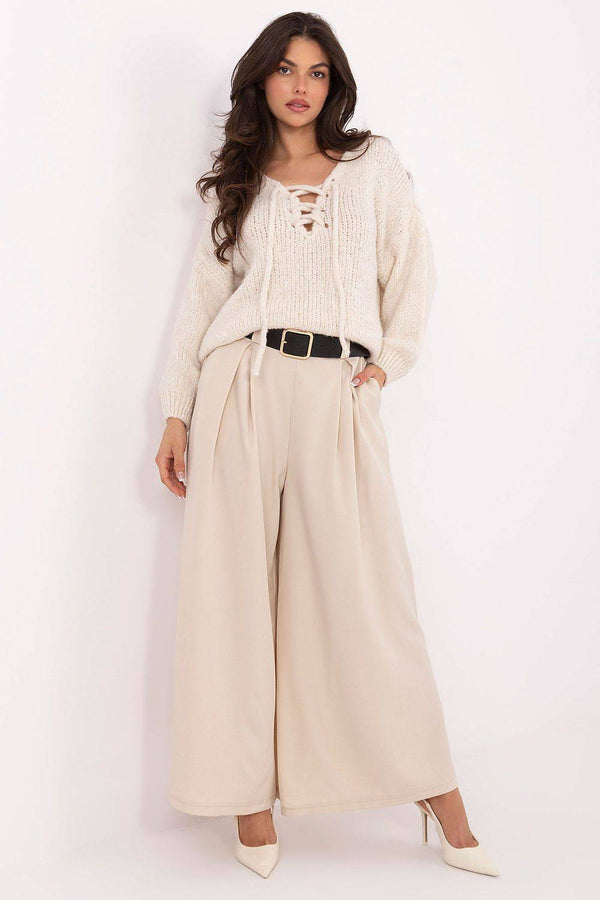 Women trousers model 220023 Italy Moda