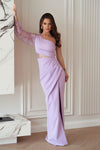 Long dress model 220100 Bicotone