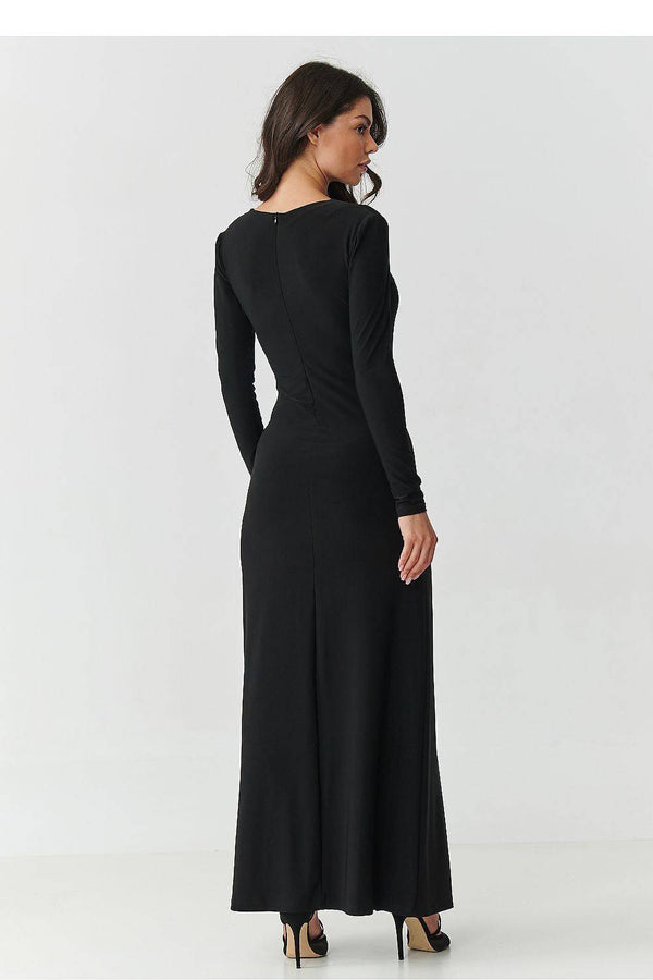 Long dress model 220425 Makadamia