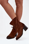 Heel boots model 220703 Step in style