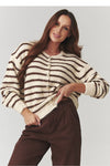 Cardigan model 220765 Makadamia