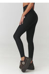 Long leggings model 220767 Makadamia