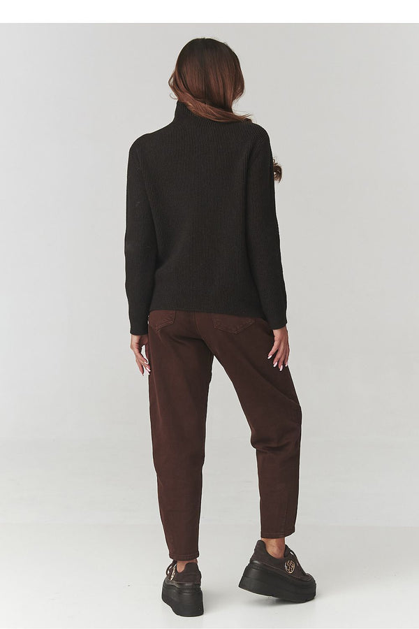Turtleneck model 220774 Makadamia