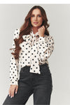 Long sleeve shirt model 220782 Makadamia