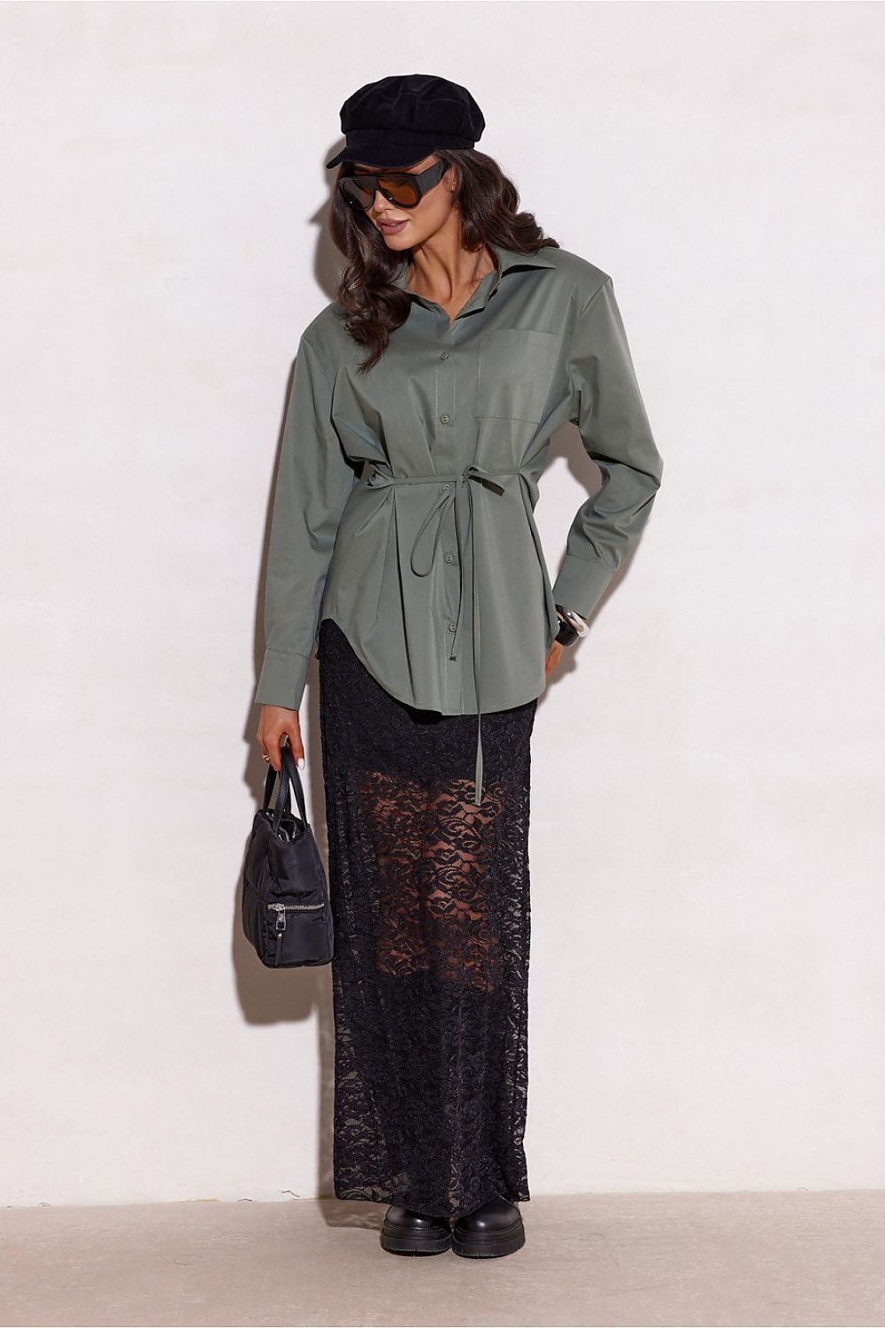 Long sleeve shirt model 220906 Roco Fashion
