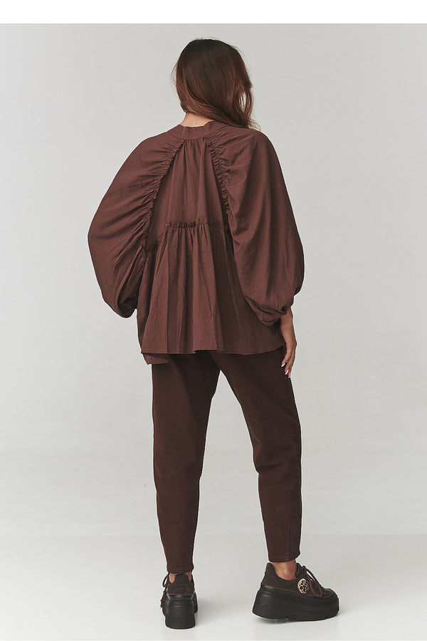 Shirt model 221046 Makadamia