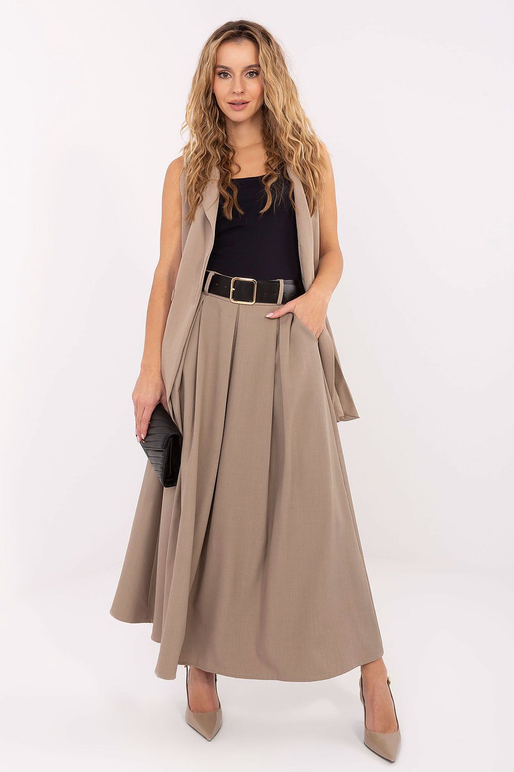 Long skirt model 221080 Italy Moda