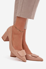 Block heel pumps model 221173 Step in style
