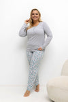Plus Size Pajamas model 221182 Forever Pink