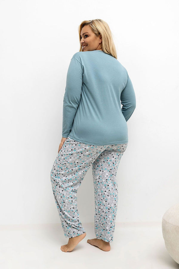 Plus Size Pajamas model 221183 Forever Pink