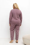 Plus Size Pajamas model 221185 Forever Pink