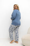 Plus Size Pajamas model 221189 Forever Pink