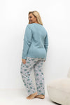 Plus Size Pajamas model 221190 Forever Pink