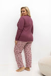 Plus Size Pajamas model 221191 Forever Pink