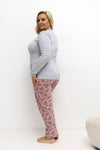 Plus Size Pajamas model 221192 Forever Pink