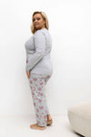Plus Size Pajamas model 221194 Forever Pink