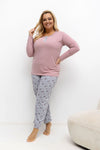 Plus Size Pajamas model 221196 Forever Pink