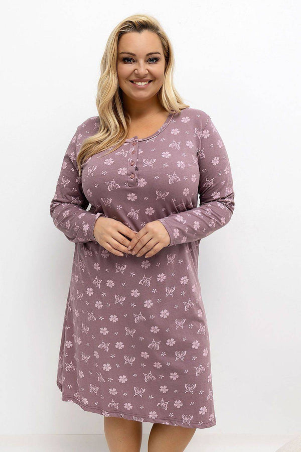 Plus Size Nightgown model 221200 Forever Pink