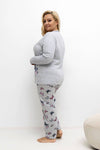 Plus Size Pajamas model 221199 Forever Pink