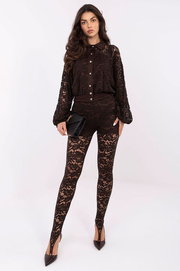 Long leggings model 221297 Italy Moda
