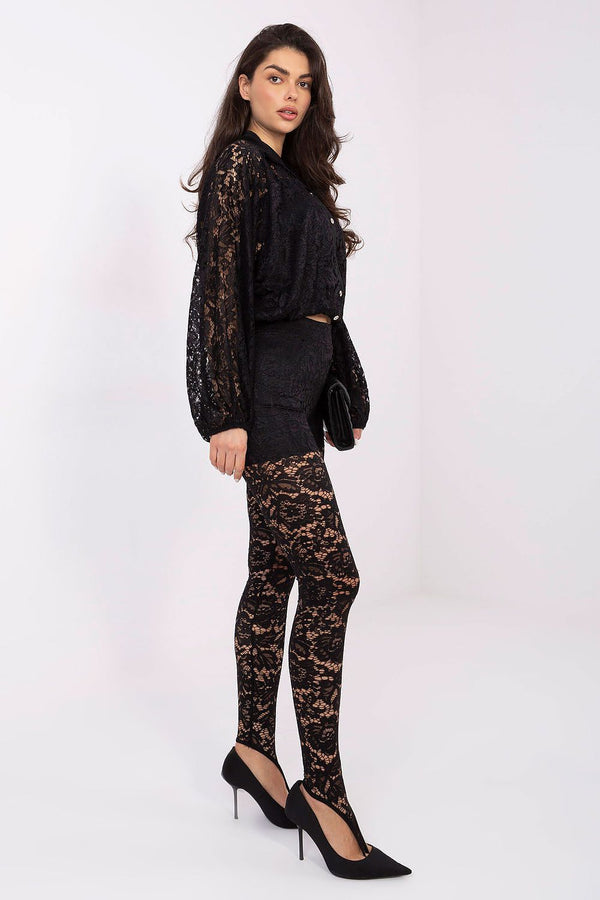 Long leggings model 221298 Italy Moda