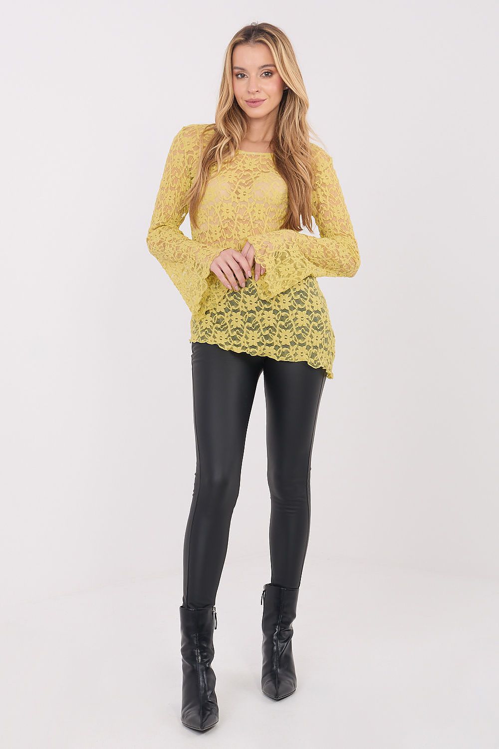 Lace blouse model 222815 Factory Price