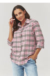 Long sleeve shirt model 223233 Makadamia