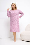 Plus Size Nightgown model 223303 Forever Pink