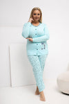 Plus Size Pajamas model 223306 Forever Pink