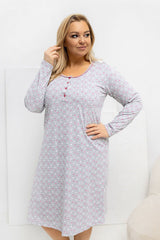 Plus Size Nightgown model 223309 Forever Pink