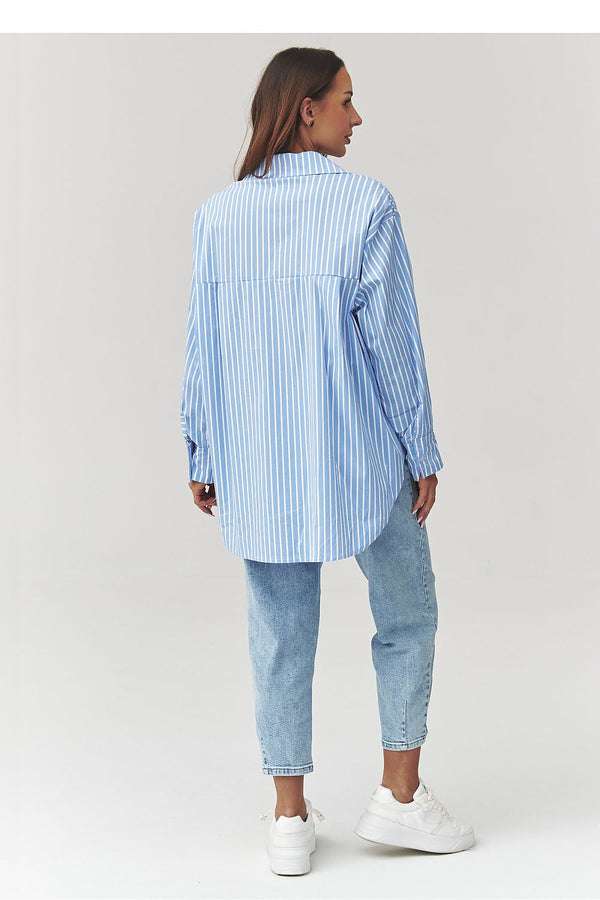 Long sleeve shirt model 223361 Makadamia