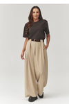 Women trousers model 223365 Makadamia