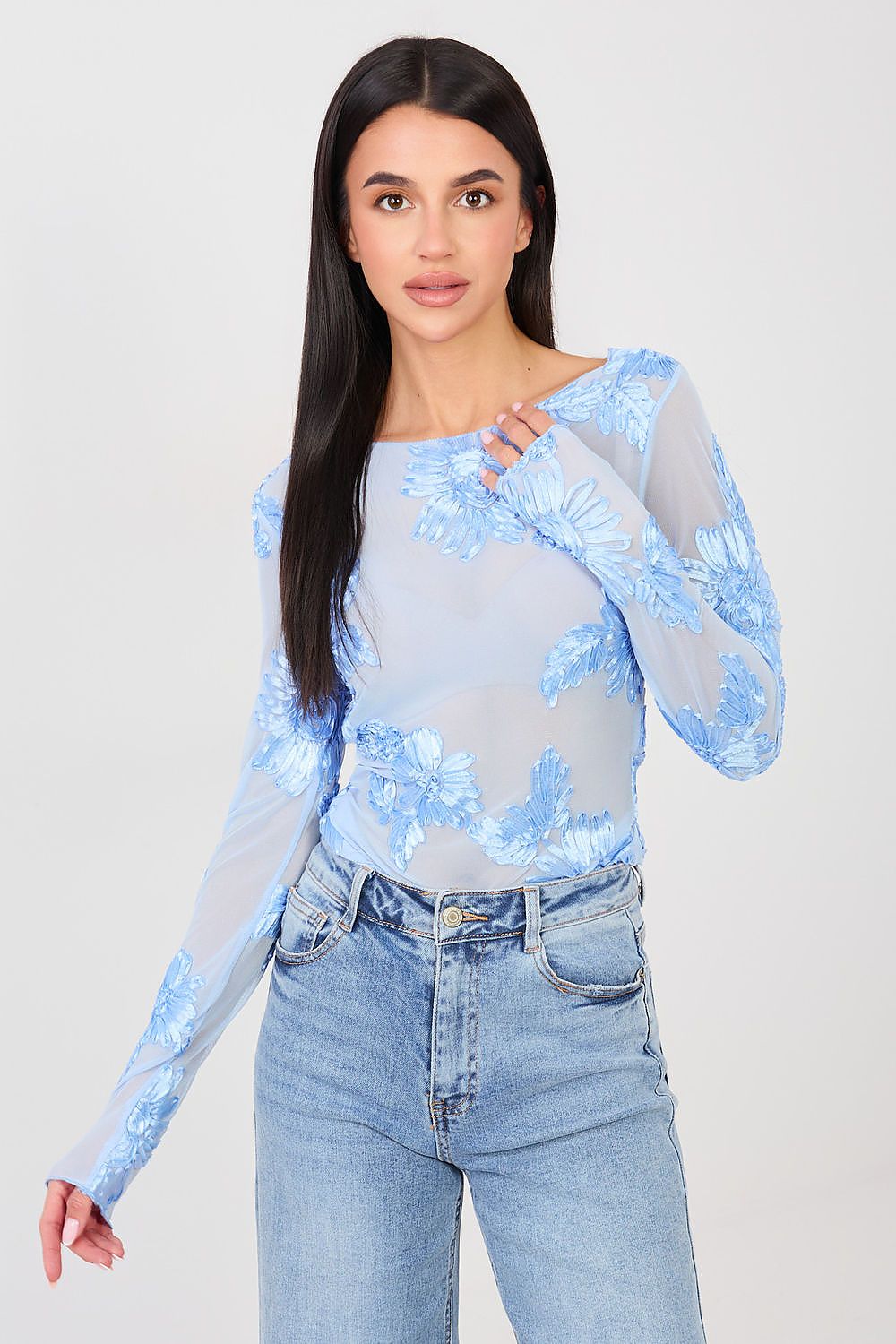 Blouse model 223383 Italy Moda