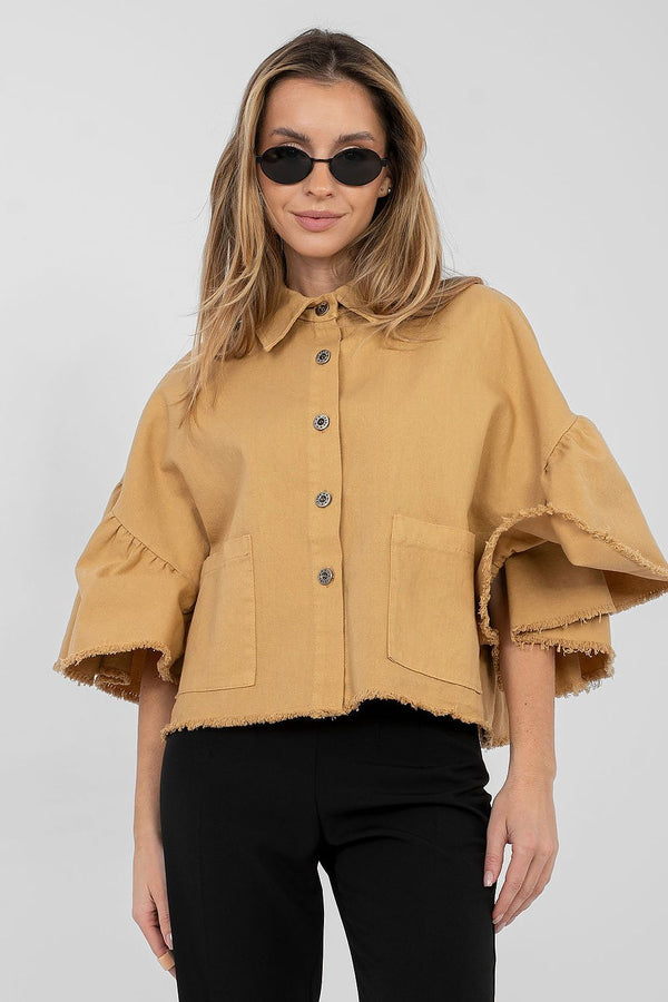 Denim jacket model 223787 Rue Paris