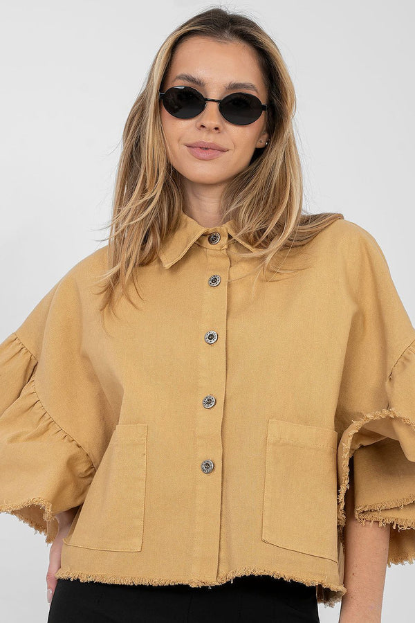 Denim jacket model 223787 Rue Paris